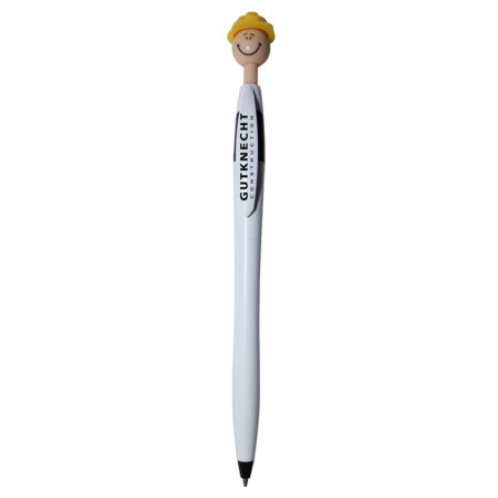 Promotional Products - Logo Pens - Promo Pens - Construction Promotional Products - Safety Smilez Pen