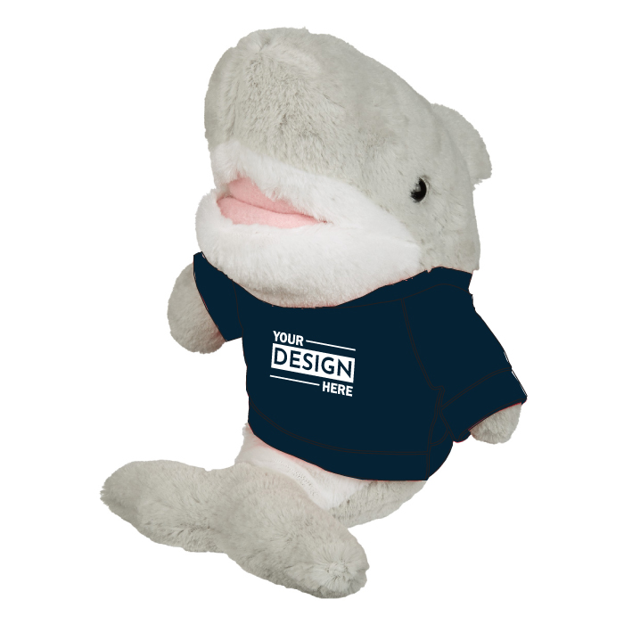 Promotional Salty Shark Stuffed Plush Toy 8"