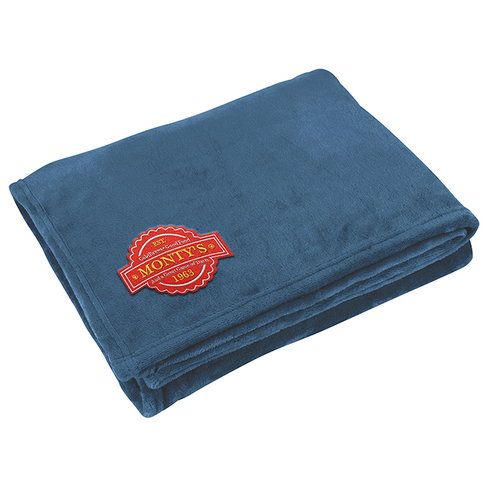 Custom Scott Flannel Fleece Blanket with Logo