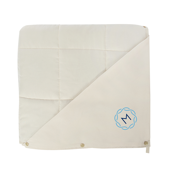 Sleep Tight Weighted Blanket with Logo