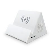 Speaker with Wireless Phone Charger with Logo