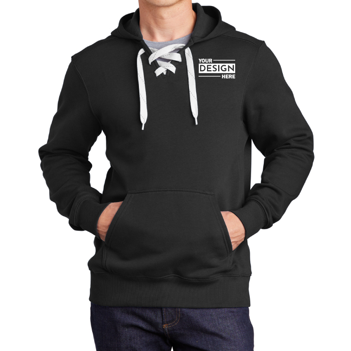 Custom Branded Sport-Tek® Lace Up Hooded Sweatshirt