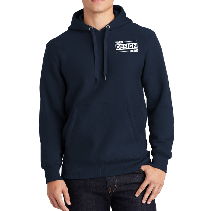 Branded Sport-Tek® Super Heavyweight Hooded Sweatshirt with Printed Logo