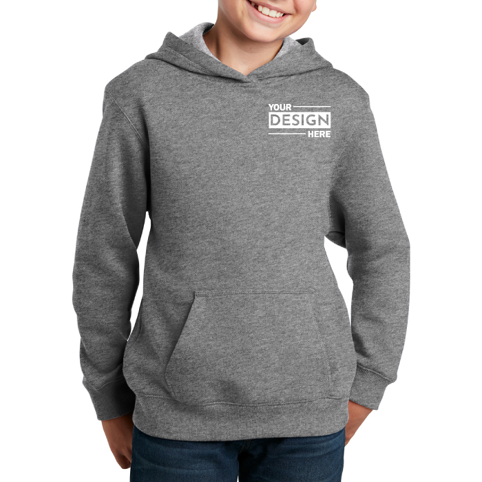 Custom Printed Sport-Tek® Youth Hooded Sweatshirt with Logo