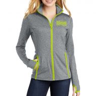 Personalized Sport-Tek® Women's Sport-Wick® Stretch Contrast Full-Zip Jacket