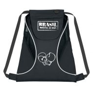 Custom Logo Promotional Sports Pack Drawstring Bag with Mesh Sides