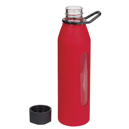 Promotional Products - Imprinted Water Bottles - Custom Promotional Items - Stainless Steel Water Bottle - Synergy Glass Water Bottle 24oz