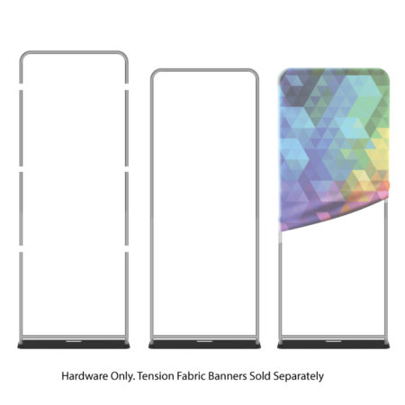 Hardware for Tension Fabric Display 36x90