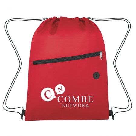 Promotional Logo Tilt Drawstring Cooler Sports Bag