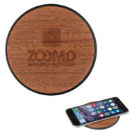 Timber Wireless Charging Pad Custom Logo