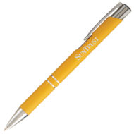 Promotional Pens - Logo Pens - Business Pens - Tres-Chic Softy Brights Click Pen