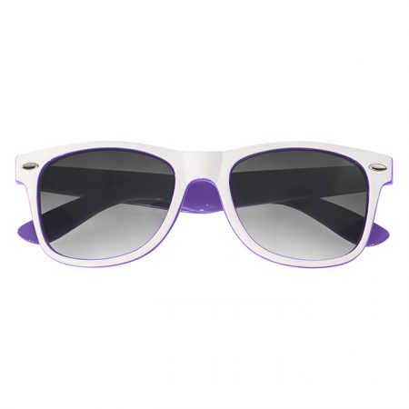 Custom Logo Promotional Two-Tone Malibu Sunglasses