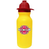 Custom Value Cycle Bottle with Fireman Helmet 20oz - Full Color﻿
