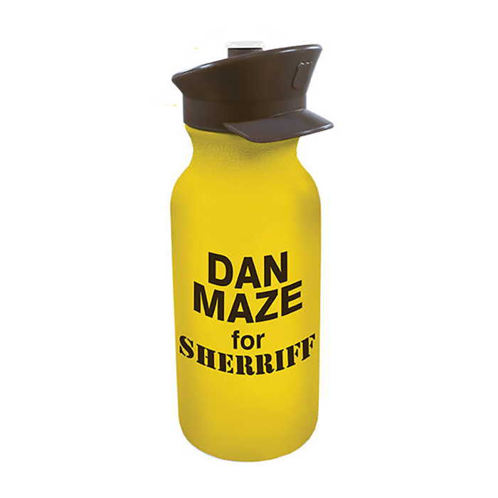 Custom Value Cycle Bottle with Police Hat 20oz