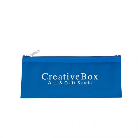 Promotional Custom Logo Zippered Pencil Case