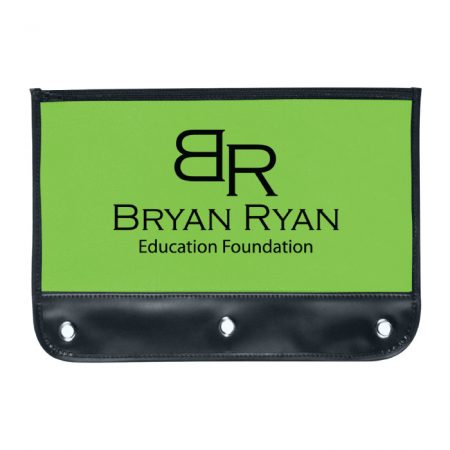 Promotional Zippered Pencil Pouch with Logo