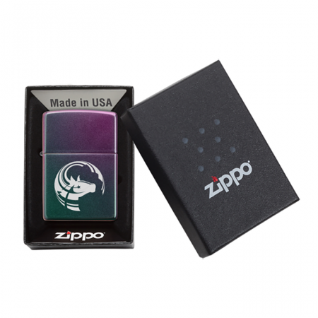 Custom Logo Zippo® Windproof Classic Iridescent Lighter